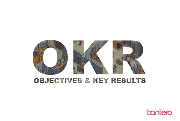 OKR illustrated style.